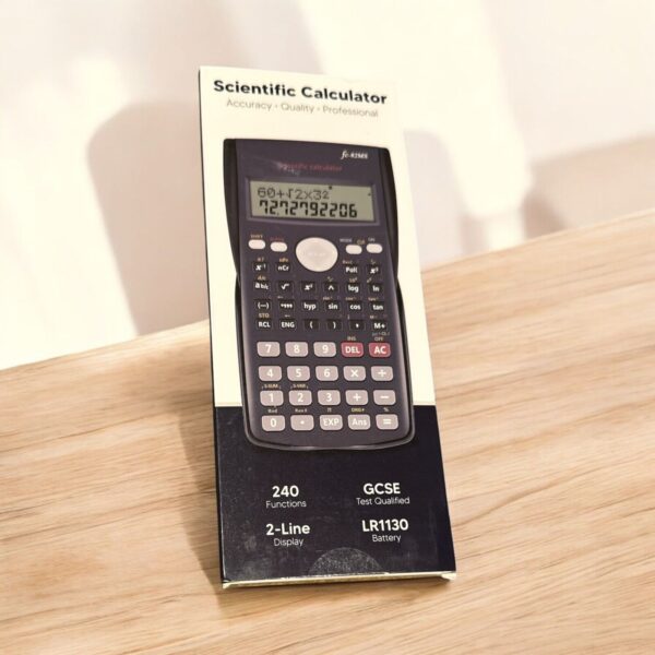 CTIFREE Fc-82MS Scientific Calculator 252 Functions Solar/Battery