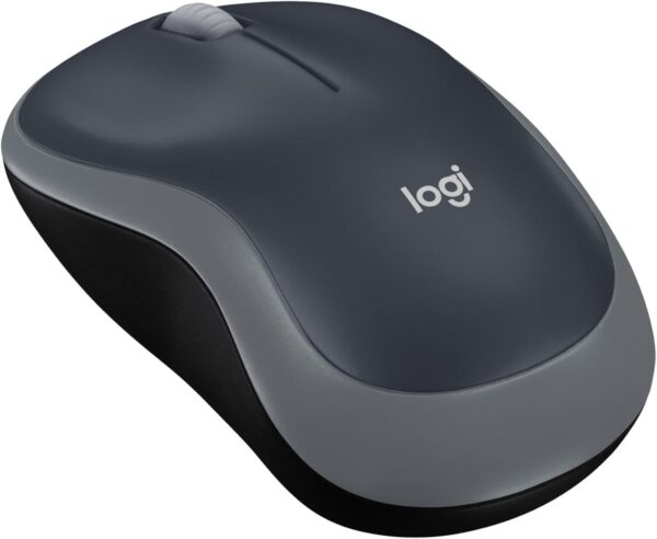 Logitech M185 Wireless Mouse – Barely Used, Black, 2.4GHz, USB Mini Receiver