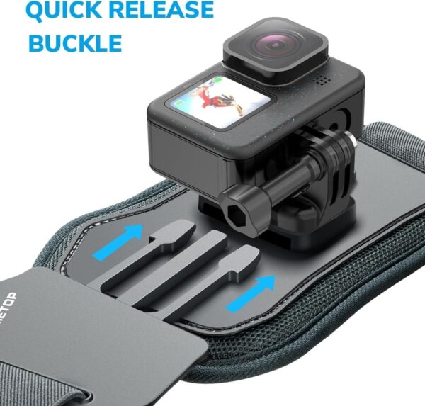 Sametop Chest Mount Harness – iPhone, Samsung, GoPro, DJI, POV/VLOG Action Cam - Image 3