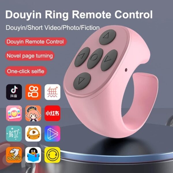 JX-05 Multifunctional Mobile Remote Control Pink - Image 5