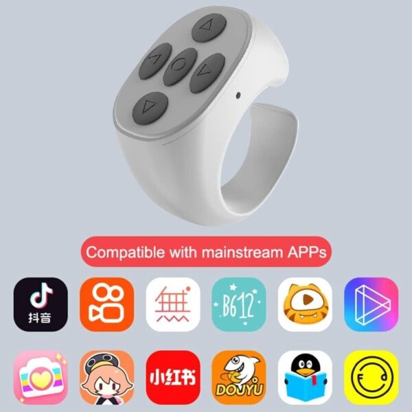 JX-05 Multifunctional Mobile Remote Control White - Image 4