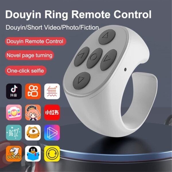 JX-05 Multifunctional Mobile Remote Control White - Image 5