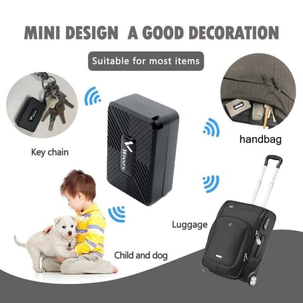Zeerkeer Mini GPS Tracker Real-Time Locator for Vehicles, Kids, Assets - TK913