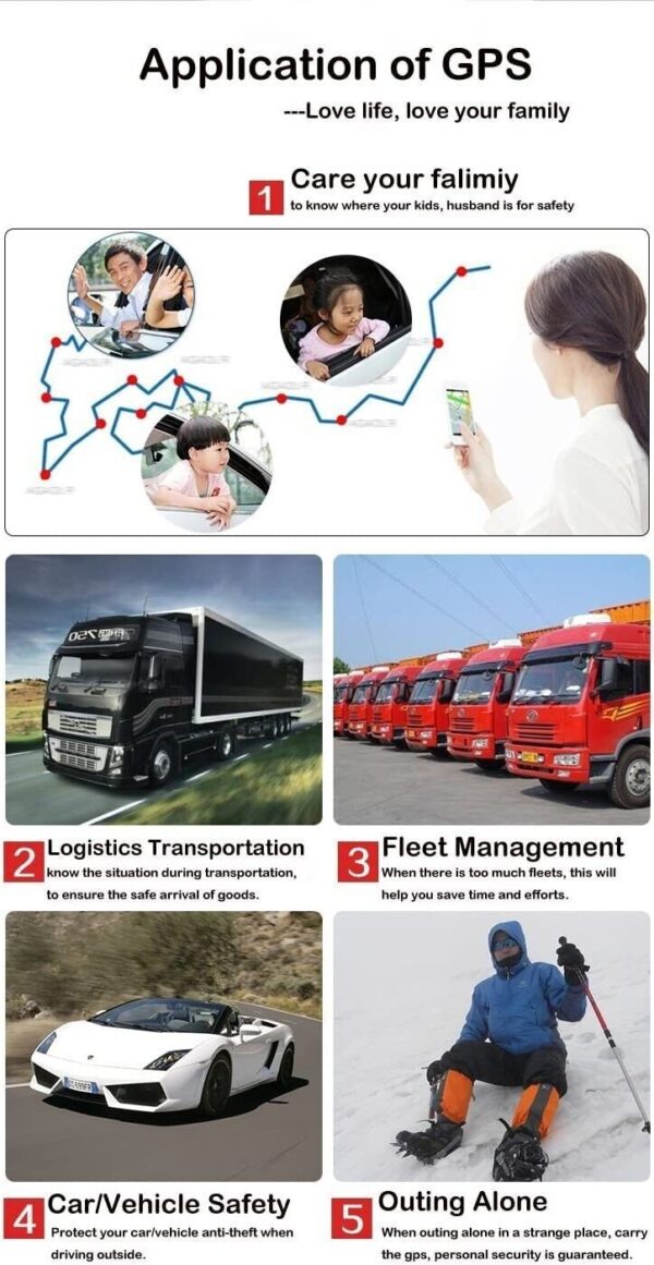 Zeerkeer Mini GPS Tracker Real-Time Locator for Vehicles, Kids, Assets - TK913 - Image 4