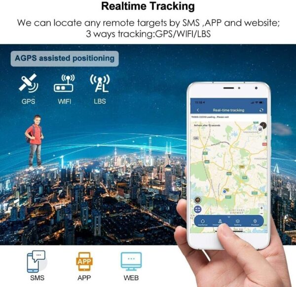 Zeerkeer Mini GPS Tracker Real-Time Locator for Vehicles, Kids, Assets - TK913 - Image 8