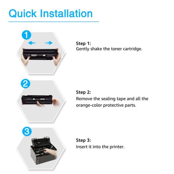 7Magic 83A Compatible for HP 83A CF283A 83X CF283X Toner for HP Laserjet Pro MFP - Image 3