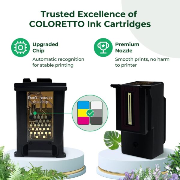 COLORETTO PG-540XL/CL-541XL Ink Cartridges – for Canon Pixma MG3200–TS5151 - Image 5