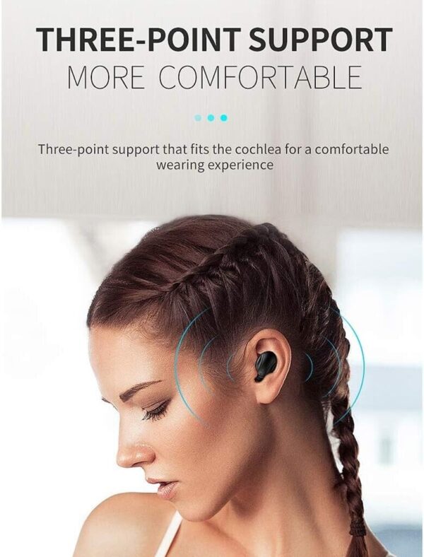 XG-13 True Wireless Bluetooth 5.0 Earbuds – HiFi Stereo & Charging Case - Image 2