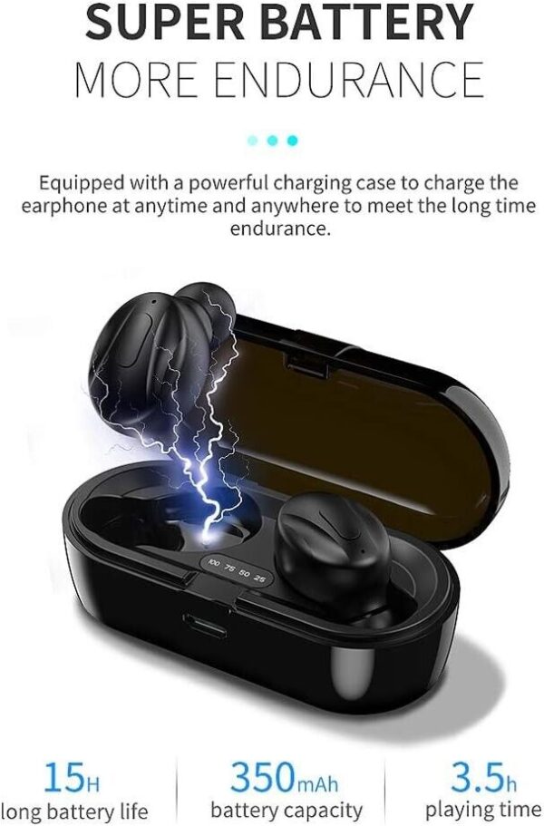 XG-13 True Wireless Bluetooth 5.0 Earbuds – HiFi Stereo & Charging Case - Image 7