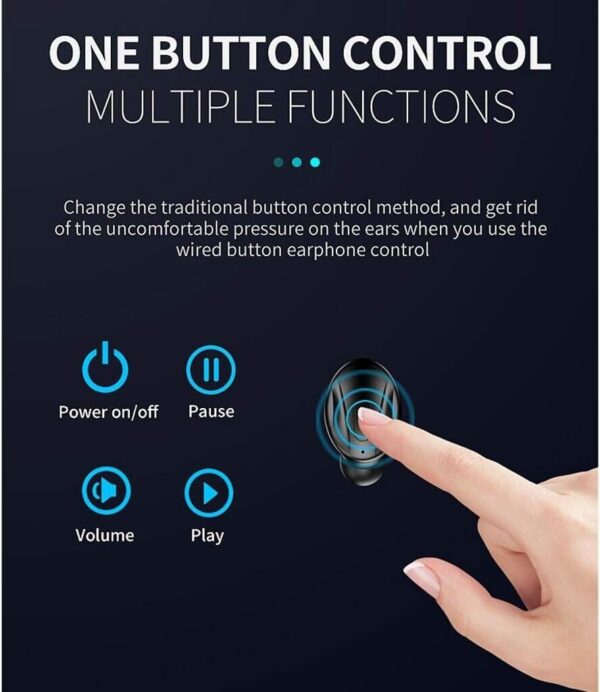 XG-13 True Wireless Bluetooth 5.0 Earbuds – HiFi Stereo & Charging Case - Image 10