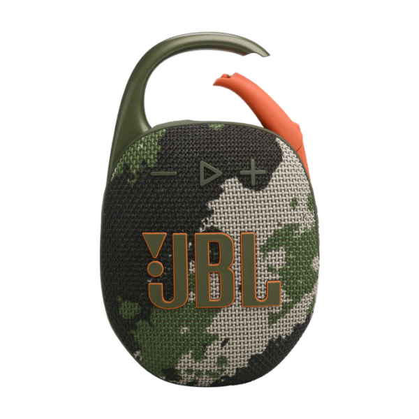 JBL Clip 5 Squad Camo IP67 Waterproof Bluetooth Speaker w/ Carabiner Clip - Image 7