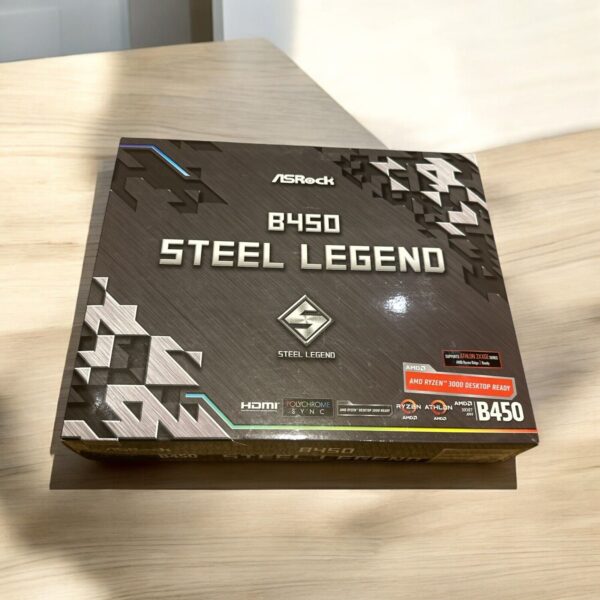 ASRock B450m Steel Legend, AMD Ryzen 5 x3600 and AMD Fan Bundle