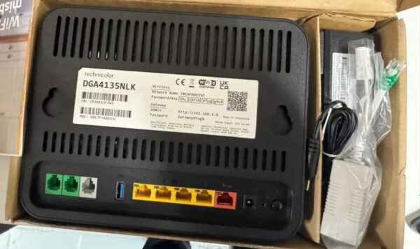Technicolor DGA4135NLK Wi-Fi Modem Router New - Image 2