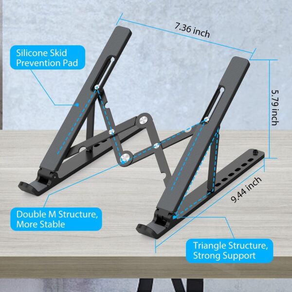 BRAND NEW Nayka Adjustable Portable Aluminum Laptop Stand/ Riser/ Holder