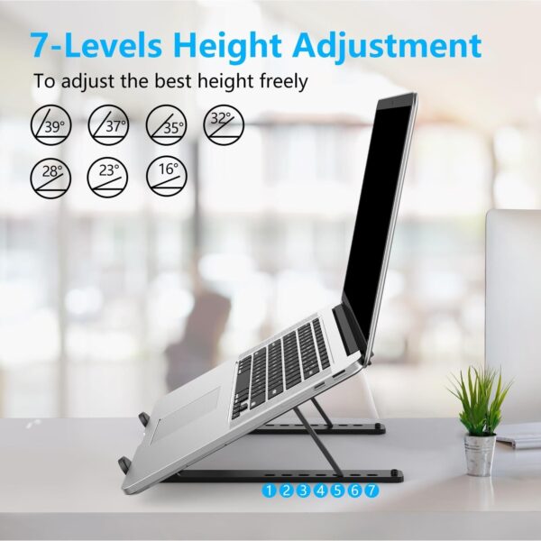 BRAND NEW Nayka Adjustable Portable Aluminum Laptop Stand/ Riser/ Holder - Image 2