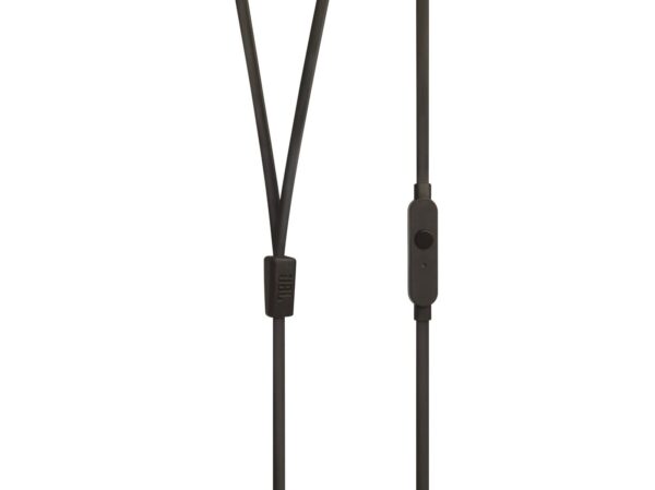 JBL Tune 110 Wired In-Ear Headphones with JBL Pure Bass Sound, Black