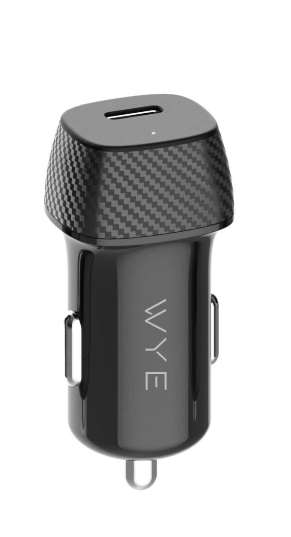 WYE 38W USB-A & USB-C QC In-Car Charger - Image 3