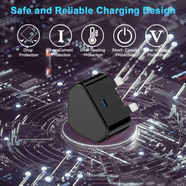 Super Fast Charger 25W For Samsung Galaxy S20 FE S21 FE S23 FE S24 FE S23 S24 - Image 3