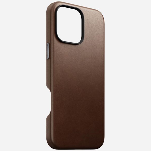 NOMAD - Traditional Leather Case - iPhone 16 Pro Max | Brown Leather - Image 2