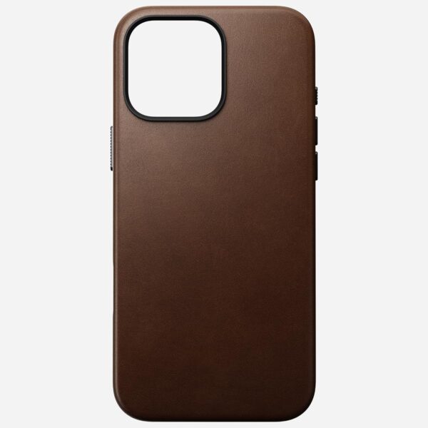 NOMAD - Traditional Leather Case - iPhone 16 Pro Max | Brown Leather