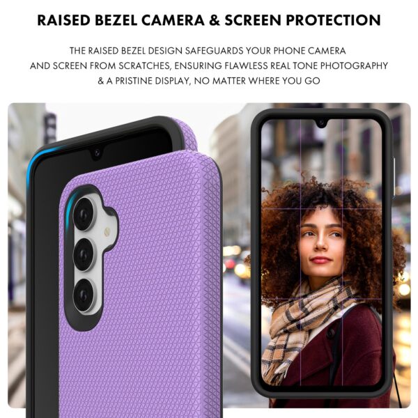 Samsung Galaxy A16 5G Case + 2 Screen Protectors, Military Grade Shockproof Cover - Image 2