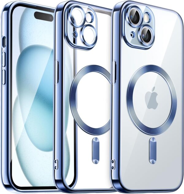 3 x iPhone 15 Cases - Shockproof, Full Camera Protection - Image 2