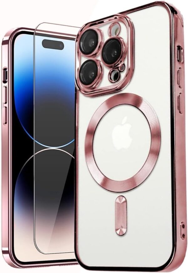 8 x iPhone 15 Pro Max Cases - Shockproof, Magnetic, Camera & Screen Protectors - Image 3