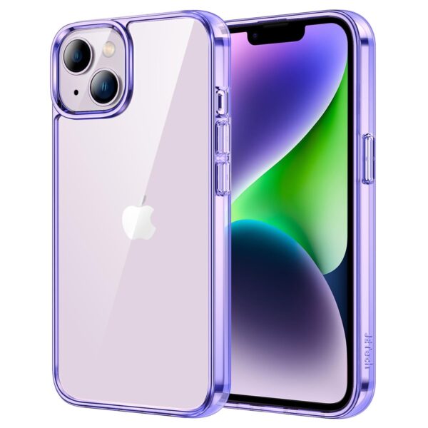 JETech Case for iPhone 14 6.1-Inch, Non-Yellowing Shockproof Phone Bumper Cover,