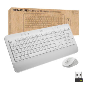 Logitech Keyboard and Mouse Set Signature MK650 Combo For Business - UK Layout -
